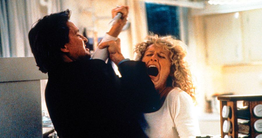 Scene from Fatal Attraction