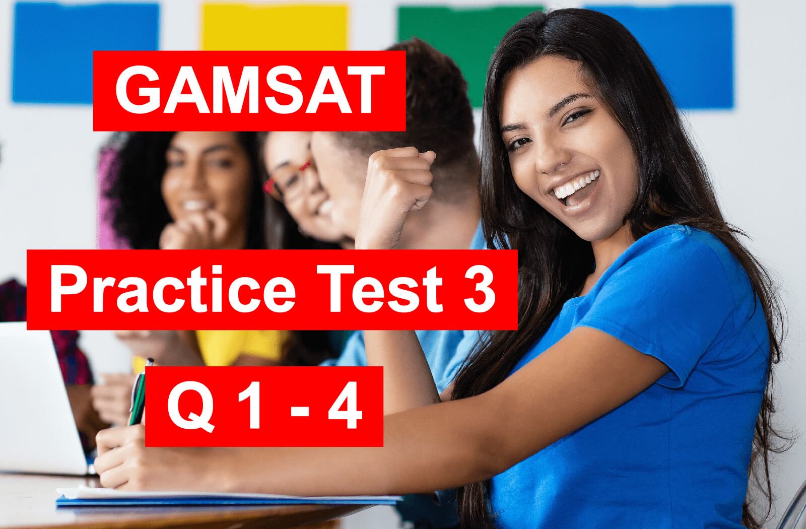 Gamsat Practice Test 3 Solutions