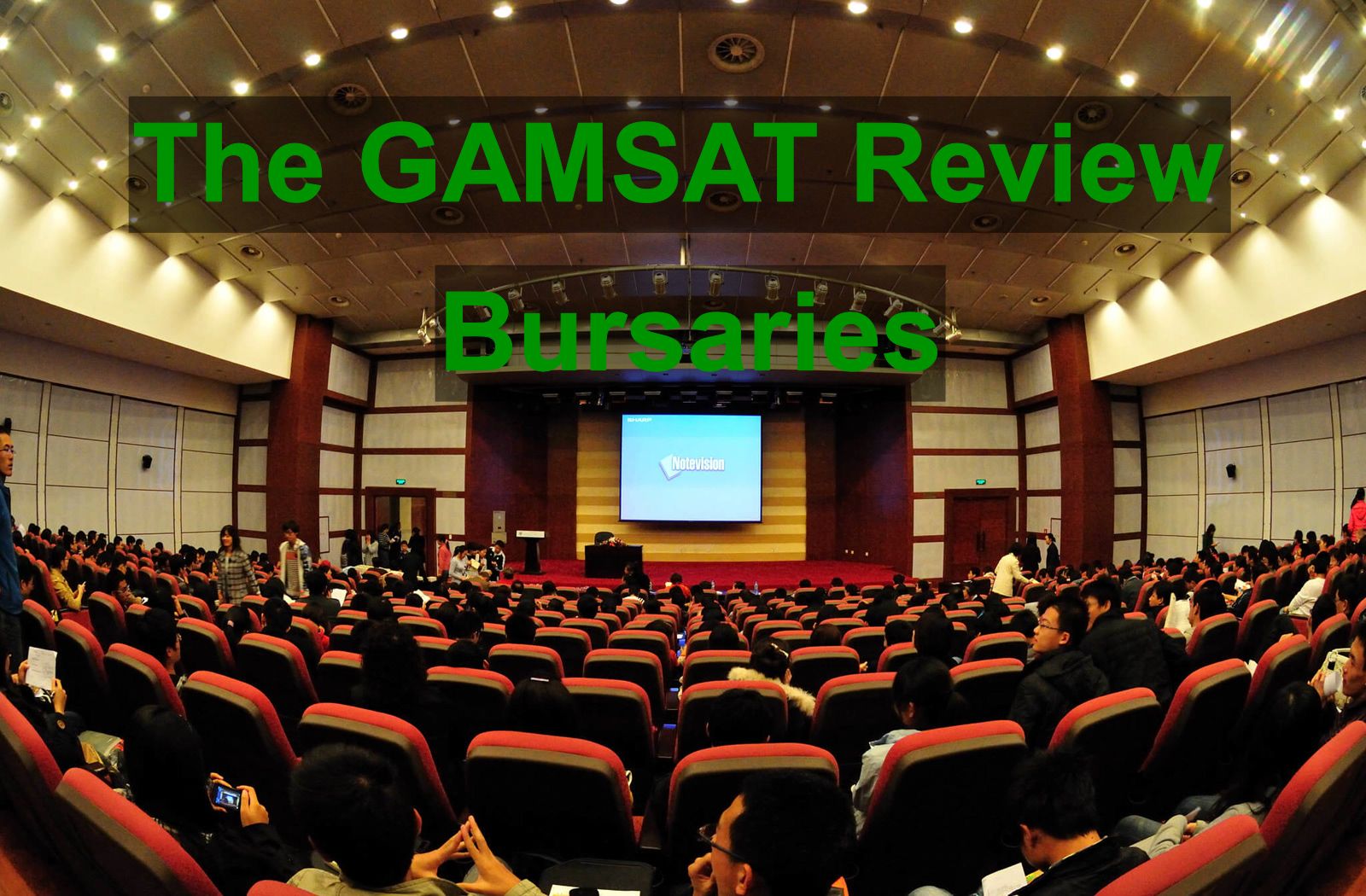 The Gamsat Review Bursary