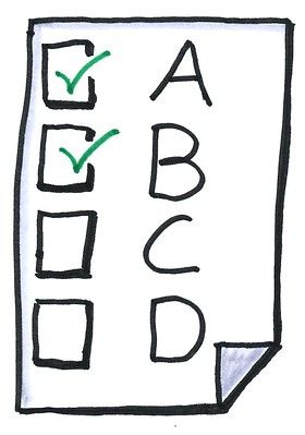 Gamsat Multiple Choice Format